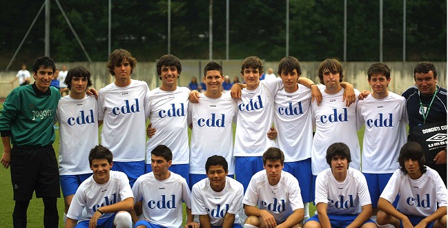 Equipo cdd en la Donosti Cup